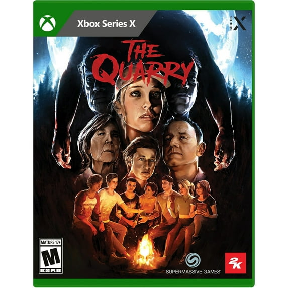 XBX THE QUARRY, FOR XBX, RATING: M, ESRB, LAST MFG UPDATE: 2022-03-15-00.00.00, RETURN CONDITION: ACTIVE