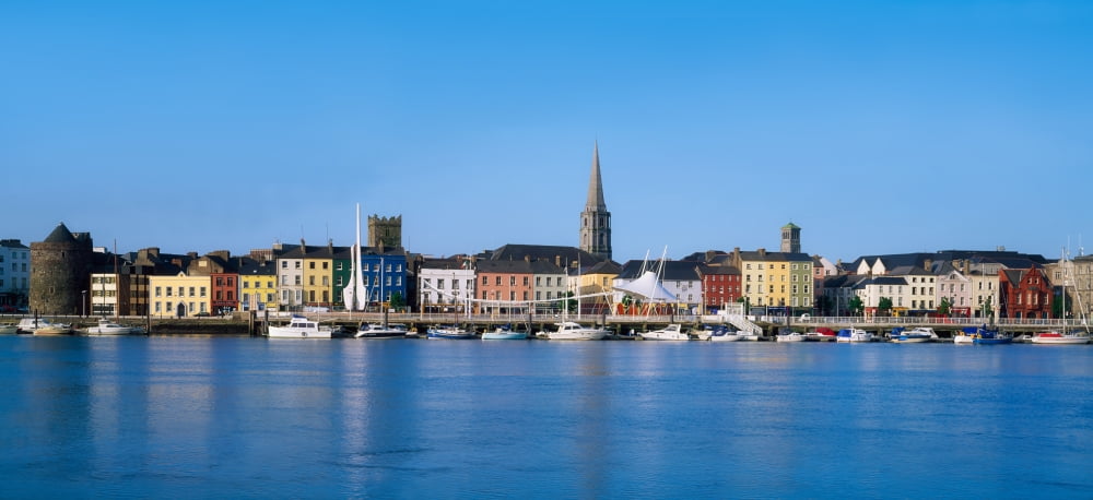 The Quays Wexford County Wexford Ireland Canvas Art - The Irish Image Collection Design Pics (29 x 13)