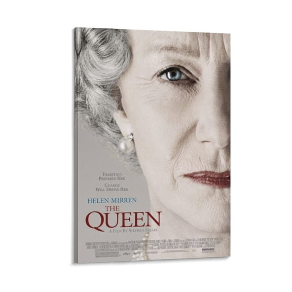 The Queen Movie Poster Picture Print Canvas Poster Wall Paint Art Posters Decor Modern Home Artworks Gift 12x18inch(30x45cm)