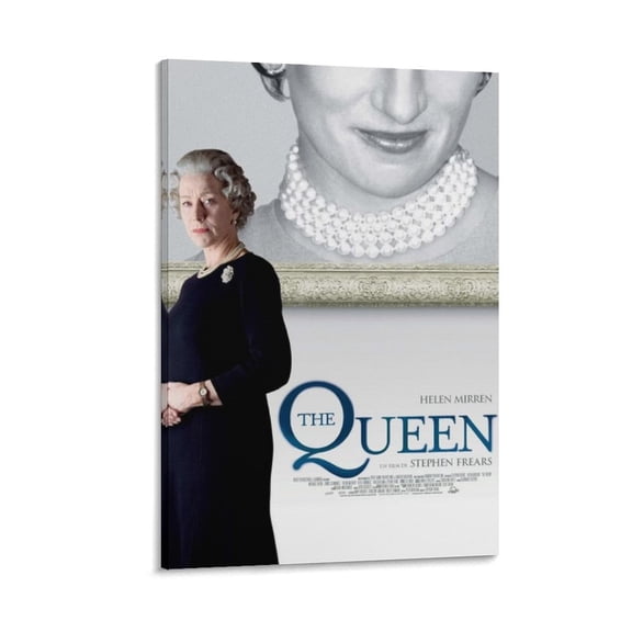 The Queen Movie Poster Print Photo Art Painting Canvas Poster Home Decorative Bedroom Modern Decor Posters Gifts 24x36inch(60x90cm)