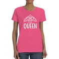 thumbnail image 1 of The Queen Petparent Shaped T-Shirt Women -Smartprints Designs, Female x-Large, 1 of 5