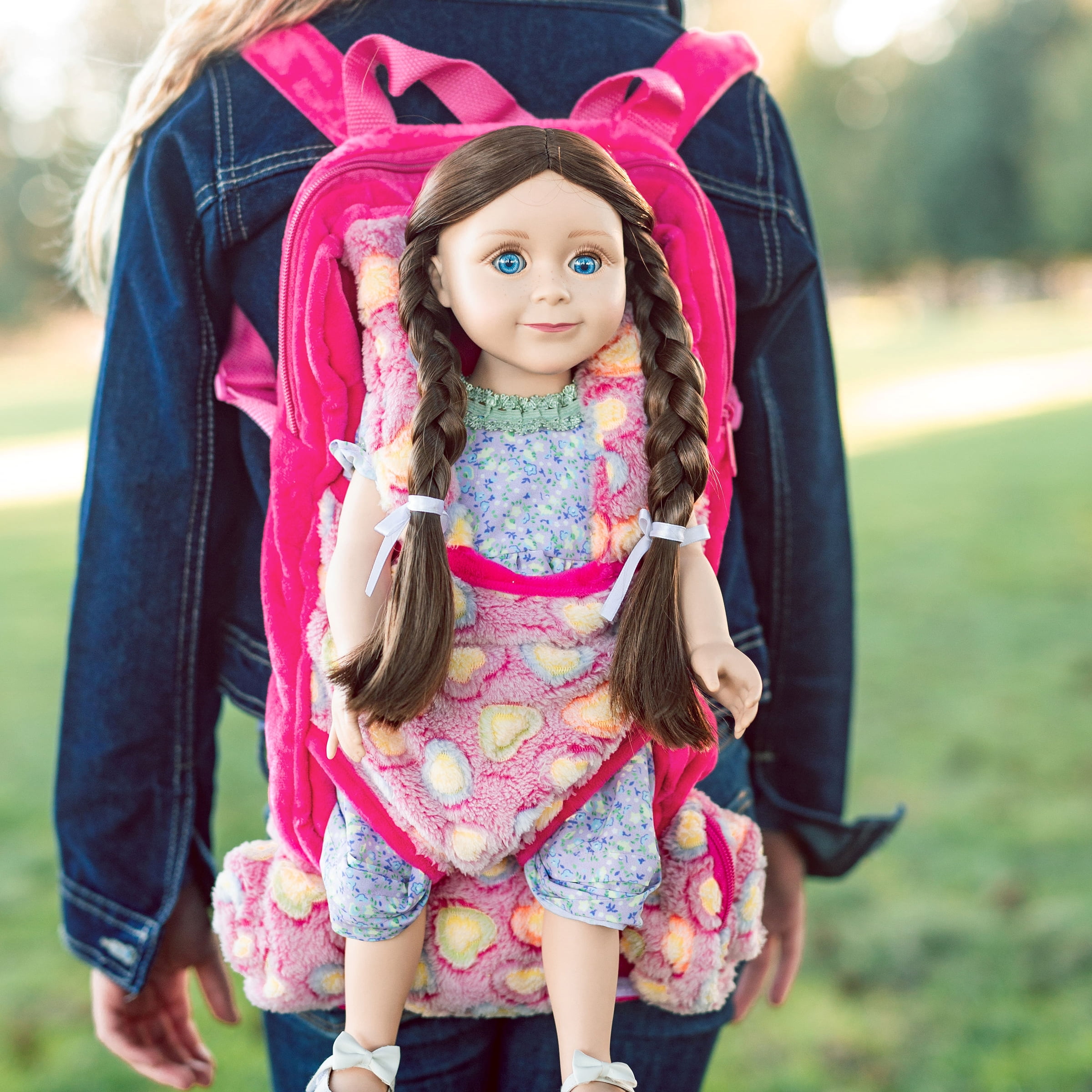 The Queen s Treasures Doll Accessories Pink Baby Doll Backpack