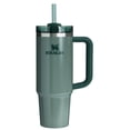 thumbnail image 1 of Stanley Quencher Flowstate 30oz Hammertone Green Stainless Steel Tumbler, 1 of 5