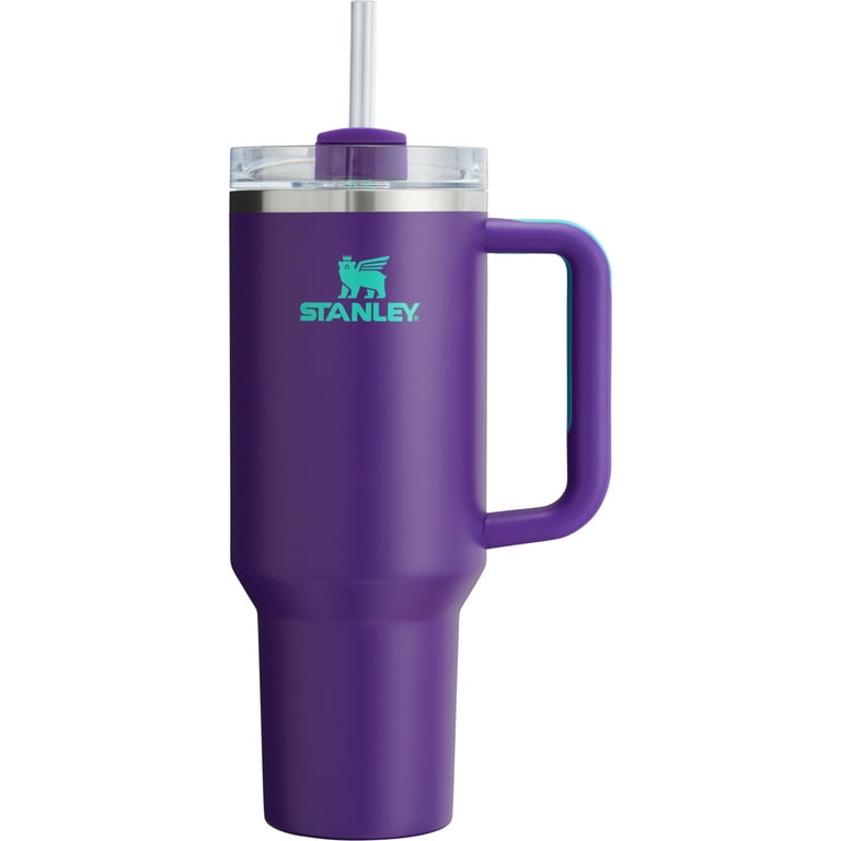 STANLEY QUENCHER H2.0 TUMBLER パープル 40 oz Stanley Quencher Flowstate 40oz Deep Purple Tumbler - Walmart.com
