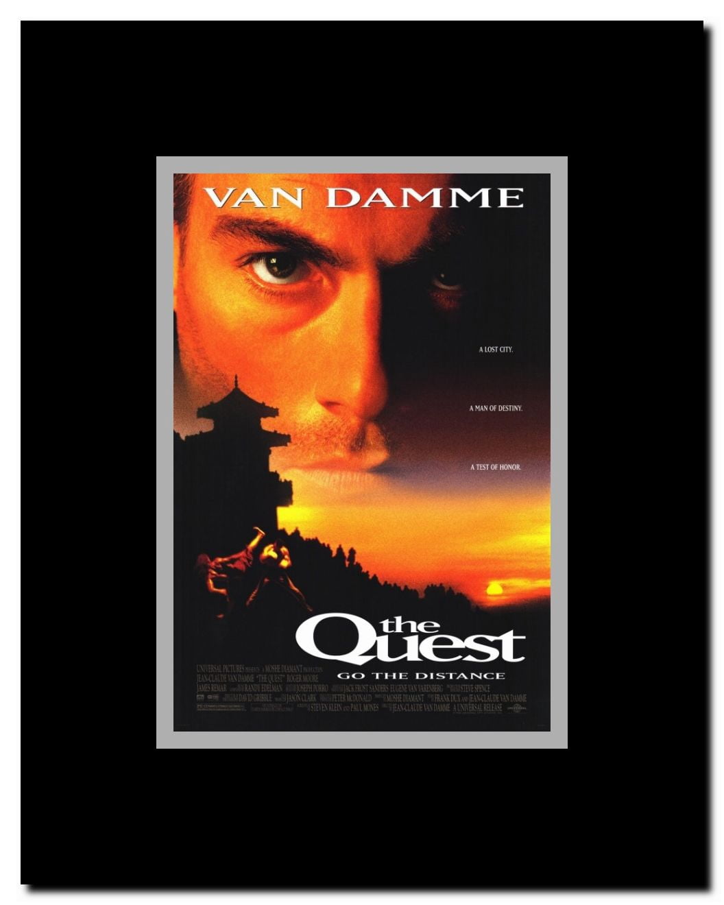 The Quest Framed Movie Poster