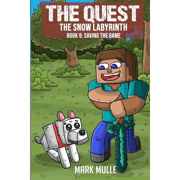 Quest The Quest -The Snow Labyrinth Book 9: Saving the Game, (Paperback)