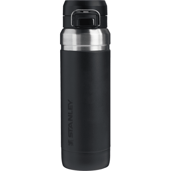 Stanley 36oz Quick Flip Black Water Bottle 2.0