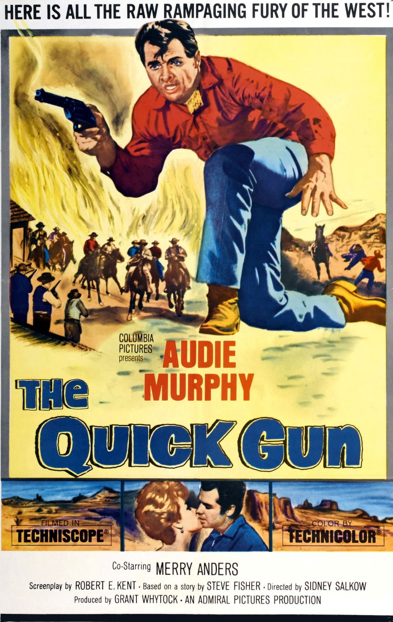 The Quick Gun U Canvas Art - (11 x 17)