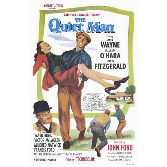 The Quiet Man Movie POSTER 11" x 17" Style A1