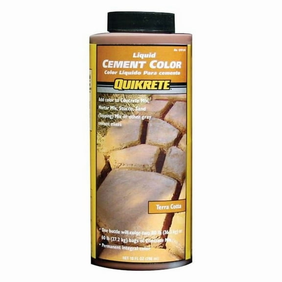 The Quikrete  10 oz Terracota Colorant Cement