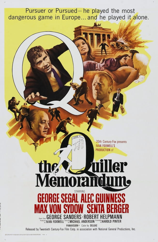 The Quiller Memorandum Canvas Art - (11 x 17)