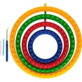 thumbnail image 1 of The Quilted Bear 4 Piece Round Knitting Loom Set, 1 of 8