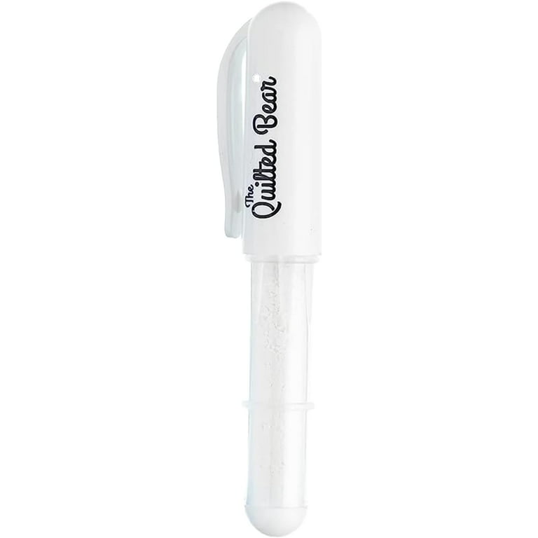 The Quilted Bear Chalk Fabric Marker for Sewing - White 