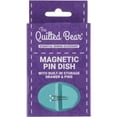 thumbnail image 1 of The Quilted Bear Magnetic Pin Cushion with Sewing Pins (Turquoise), 1 of 5