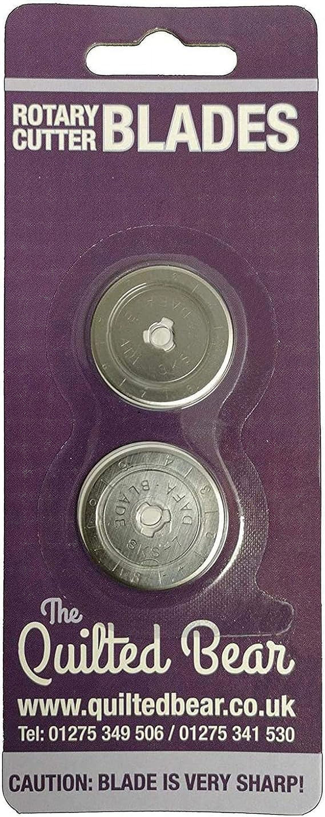 Lames De Cutter Rotatif 28mm - 2 Pièces, Précises Et Durables, Pour Patchwork Et Couture - 12
