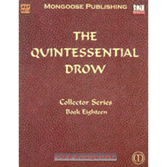 Pre-Owned The Quintessential Drow (Paperback) by Sam Witt