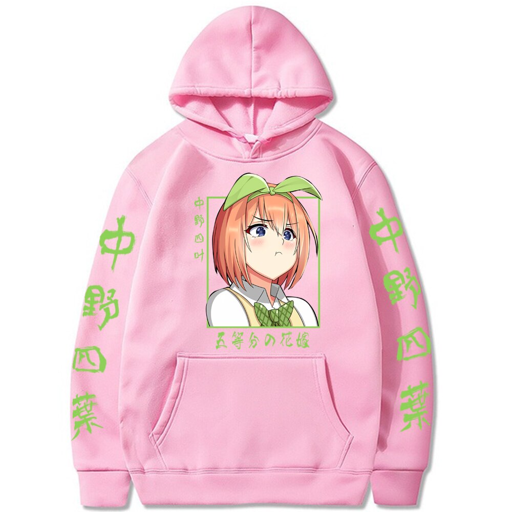 The Quintessential Quintuplets Hoodie Nakano Yotsuba Unisex Anime Sweatshirts