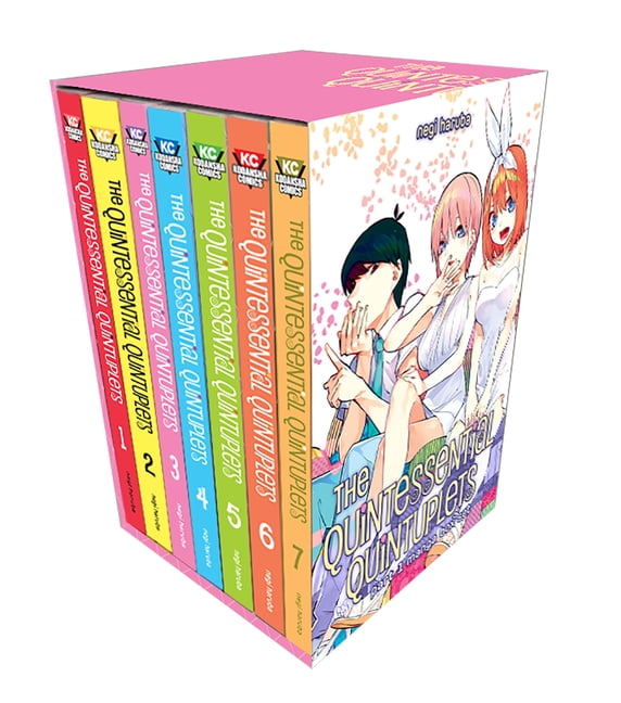 The Quintessential Quintuplets Manga Box Set: The Quintessential  Quintuplets Part 1 Manga Box Set (Series #1) (Paperback) 