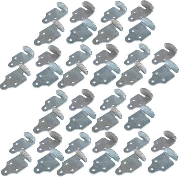 The ROP Shop 10 Corner Sets Stake Rack Corner Connector Brackets Utility Trailers Bulkhead