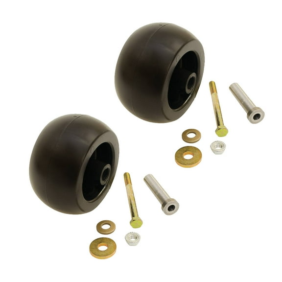 The ROP Shop | 2 103-3168 Anti Scalp Deck Wheel Kit With Bolt & Hardware for ExMark Mowers