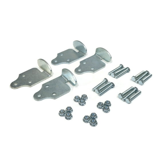 The ROP Shop 2 Corner Stake Rack Connector Sets w/ Hardware Trailer Wood Sides Latch