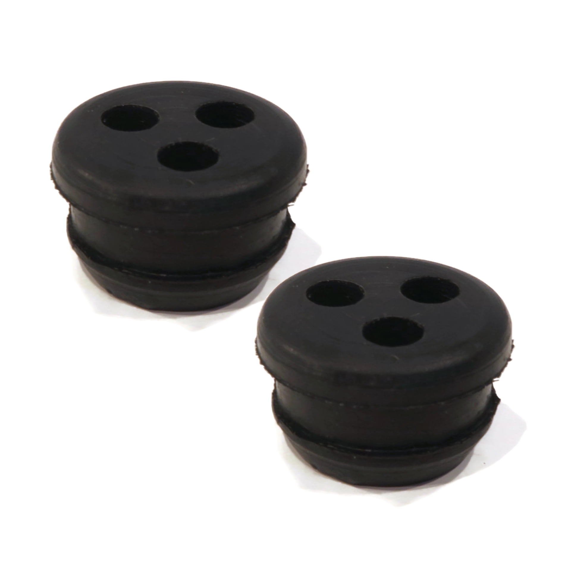 The ROP Shop (2) Fuel Gas Tank Grommets 3 Hole For Echo V137000030