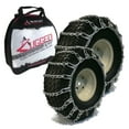 thumbnail image 1 of The ROP Shop 2 Link Tire Chain Pair for John Deere 18x8.5x8 Front 24x9.5x12 Rear Mower Tires, 1 of 9