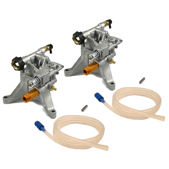 The ROP Shop (2-Pack) 7/8" Shaft 2800 PSI PRESSURE WASHER PUMP Himore 308653052, PWV(R)27/2.3