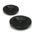 thumbnail image 1 of The ROP Shop 2-Pack Black Rubber Grease Plug Hub Dust Caps for AL-KO Trailer Camper RV Axle, 1 of 7