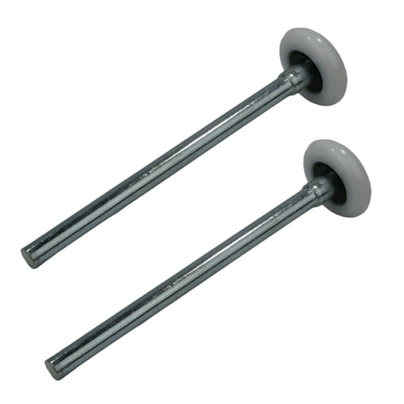 The ROP Shop (2-Pack) 2" Nylon Garage Door Roller with Cap, 7" Shaft Stem & 13-Ball Bearing