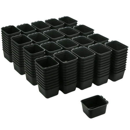 The ROP Shop | 200-Pack - Black Cage Cups for Feed/Water for Poultry, Ducks, Birds, Hamsters