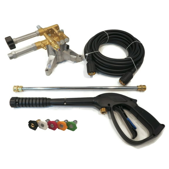 The ROP Shop 2800 PSI Upgraded AR Pressure Washer Pump & Spray Kit - Water Driver 2221SCVH-C