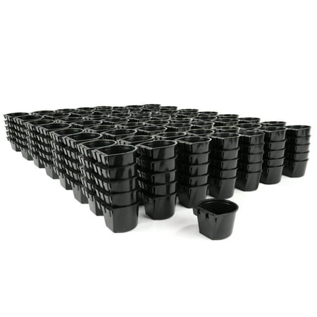 The ROP Shop 300-Pack - Black Cage Cups for Chicken, Dog, Pheasant, Rabbit Feed & Water