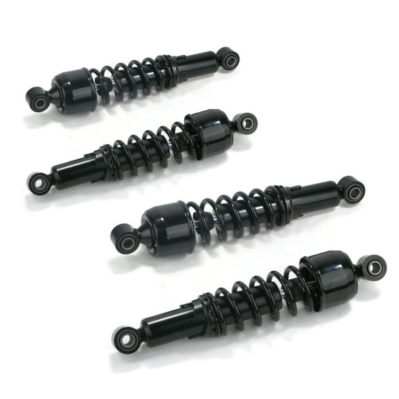 The ROP Shop (4) Black 13" Rear Suspension Shocks 2005 Harley-Davidson Touring Road King FLHR