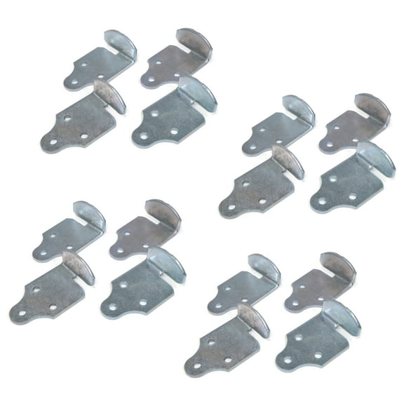 The ROP Shop 4 Corner Sets Utility Trailer Wood Sides Latch Rack Stake Body Gates Brackets
