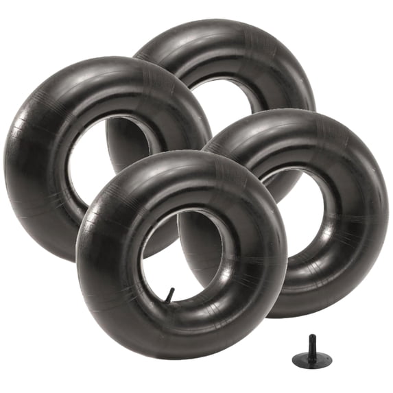 The ROP Shop 4-Pack - Tire Inner Tube 15x6.00-6 w/TR13 Straight Stem for Husqvarna 532059904