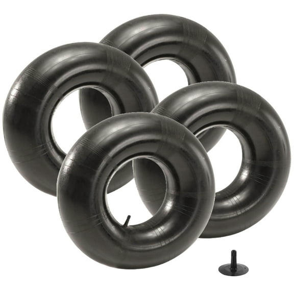The ROP Shop 4-Pack - Tire Inner Tube 16x6.50x8 with TR13 Straight Stem for Rotary Part 358