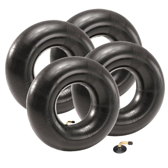 The ROP Shop 4-Pack - Tire Inner Tube 4.10/3.50-5 w/TR87 L-Stem for J. Thomas TU-4110, TU4110