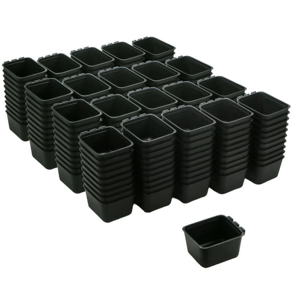 The ROP Shop 400-Pack - Black Cage Cups for Feed/Water for Poultry, Ducks, Birds, Hamsters