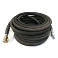 thumbnail image 1 of The ROP Shop 50' Black Kobrajet Hose 1.95mm thickness with 3/8" Quick Connects Up to 4000psi, 1 of 6