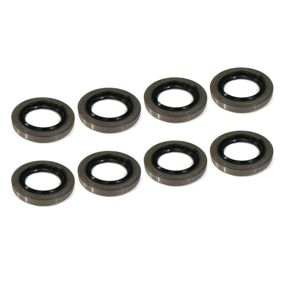 The ROP Shop 8-Pack Trailer Hub Grease Seals Double Lip 1.249" x 1.983" Transcom 12192TB