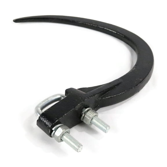 The ROP Shop 9" Hay Accumulator Grapple Hook & Hardware with 1 5/8" on Centers Mounting Holes