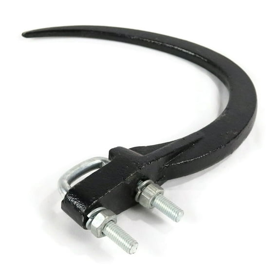 The ROP Shop 9" Hay/Straw Grapple Hook with Hardware for Accumulator Heavy Duty & Durable
