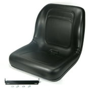 The ROP Shop | Black High Back Seat fits 2008 Arctic Cat Automatic 4x4 ATVs Prowler 650 H1