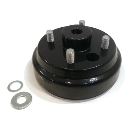 The ROP Shop Brake Drum Hub Assembly Star Spline for E-Z-GO 18500-G2, 18500G2 & 4260 Vehicle
