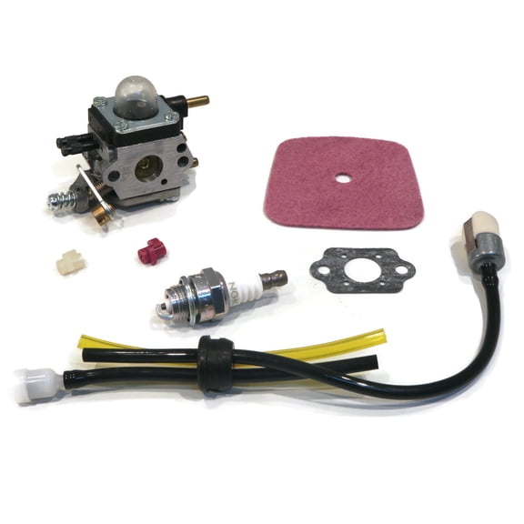The ROP Shop Carburetor Kit with Intake Gasket and Spark Plug for Zama Z0111200676B