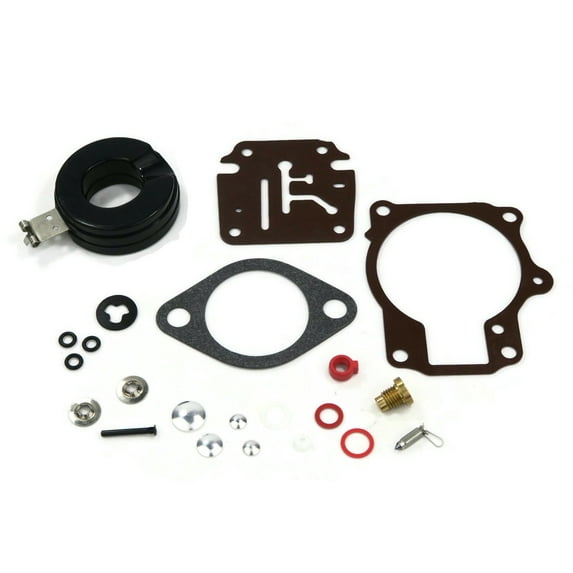The ROP Shop Carburetor Repair Kit for 1982 Evinrude Outboard 60HP E60ECNM Fuel Systems Boat