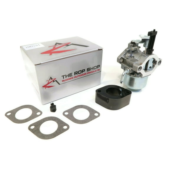 The ROP Shop Carburetor w/Gaskets, Spacer, Mounting Bracket for Briggs & Stratton 235432-0058