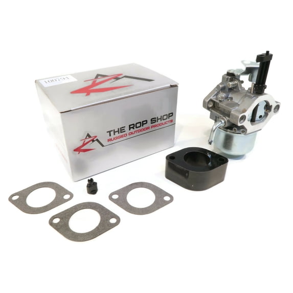 The ROP Shop Carburetor w/Gaskets, Spacer, Mounting Bracket for Briggs & Stratton 235437-0080