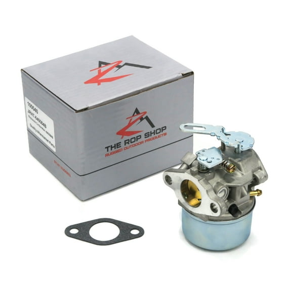 The ROP Shop Carburetor with Gasket for Tecumseh HS50-67324K, HS50-67326K, LH195SP-67528D